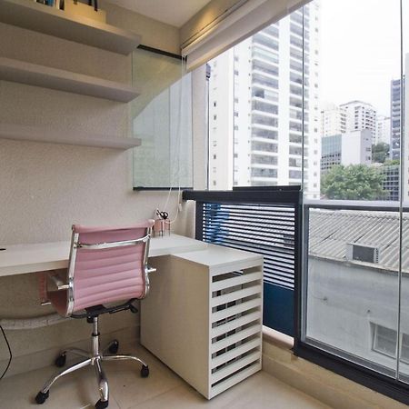 サンパウロLindo Loft Pet Friendly Em Pinheiros Spアパートメント エクステリア 写真